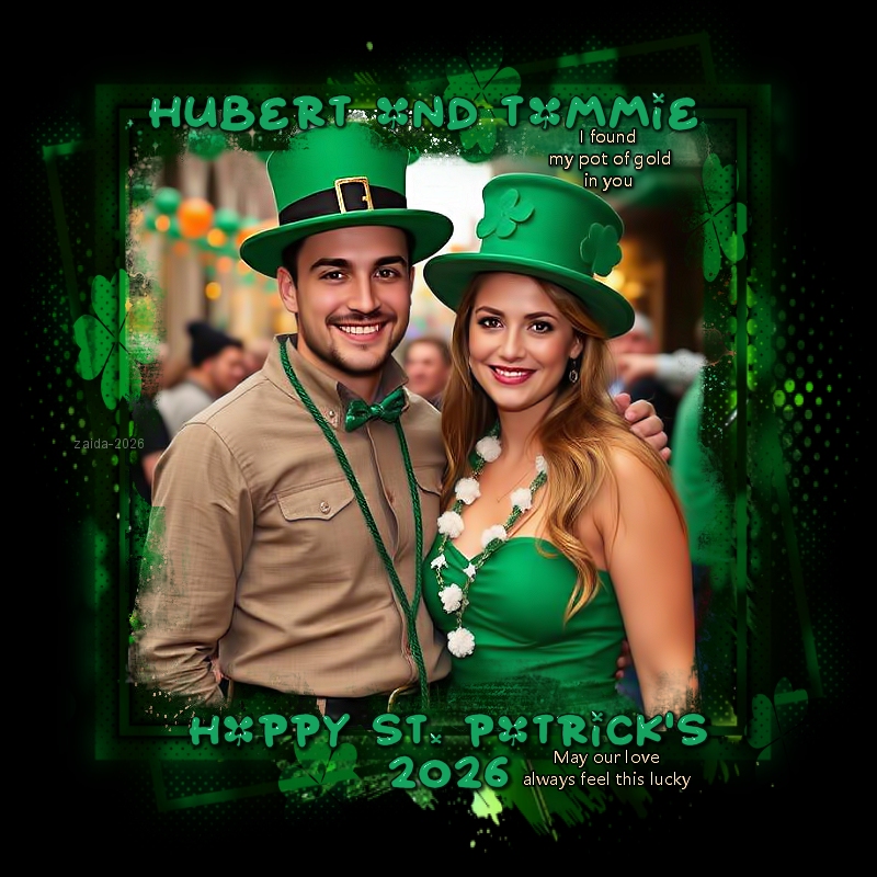 StPatricksTammieandHubert